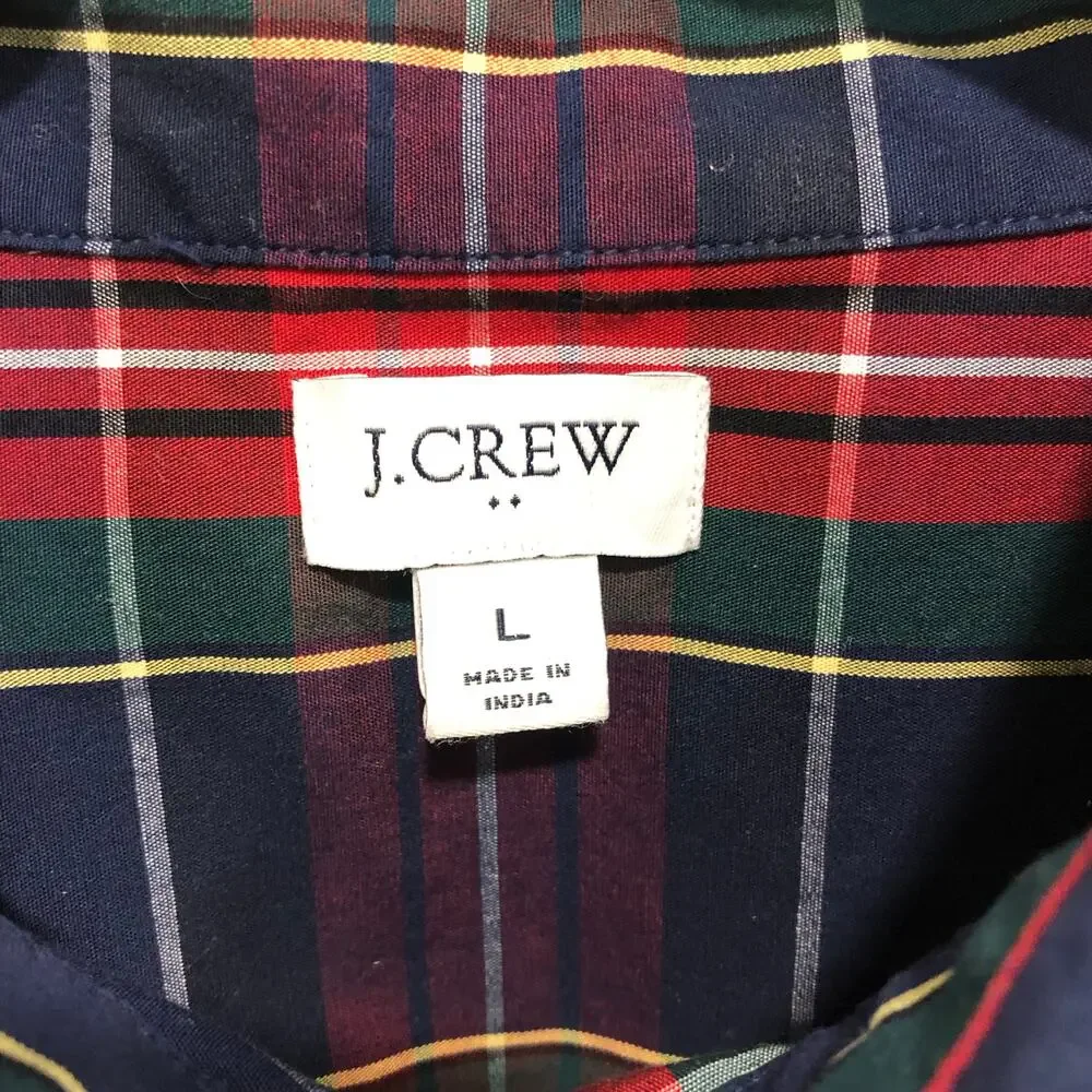 J.Crew Tartan Perfect Shirt